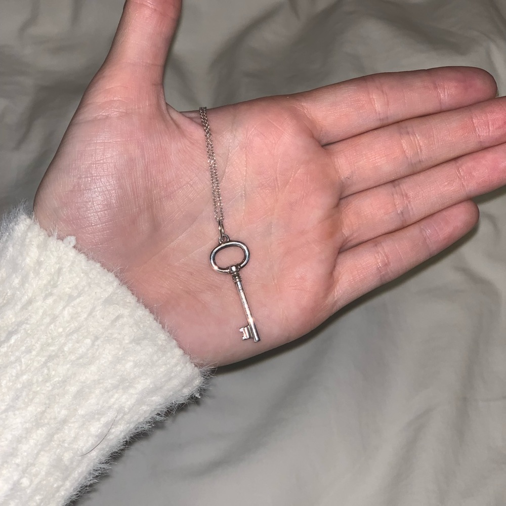 Tiffany & Co. key necklace